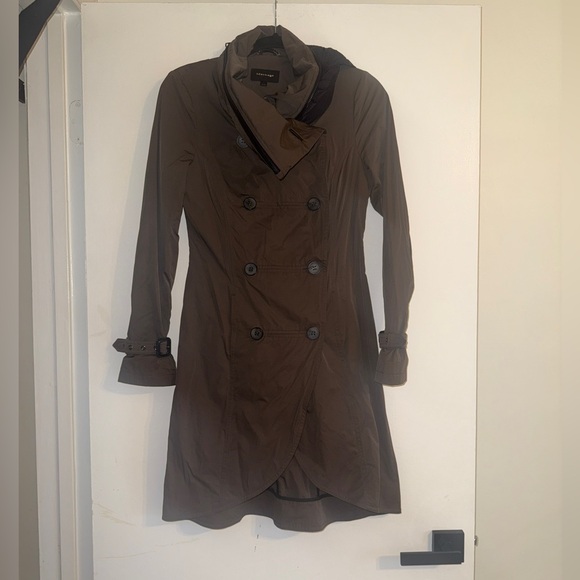 MACKAGE  Malka Double Breasted Trench Coat SIZE: XS - Picture 3 of 14